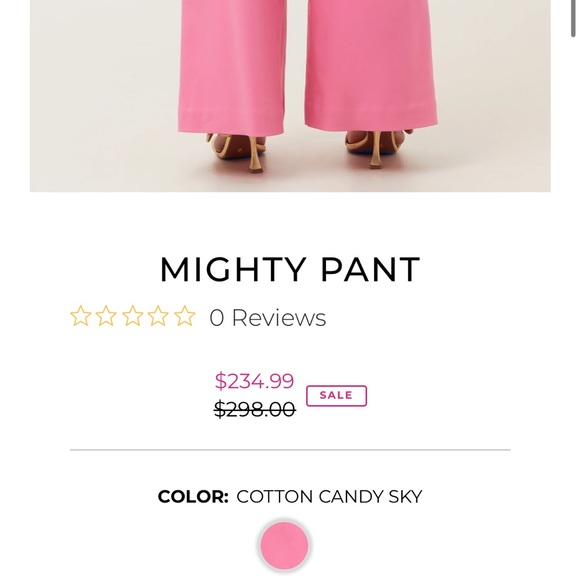 Nwt Trina Turk pink pants - Picture 5 of 5